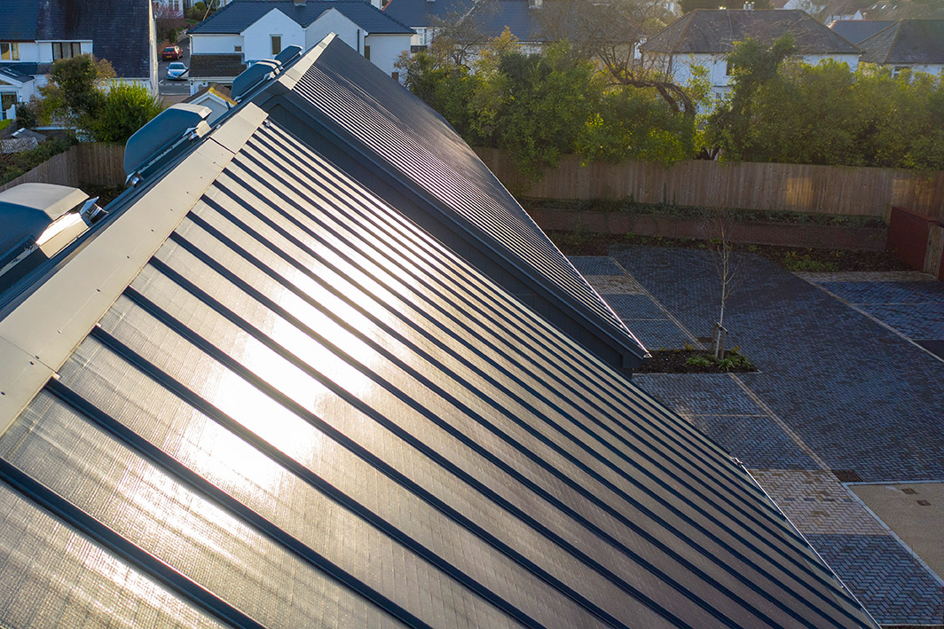 BIPV solar panel installation - Designed for UK Conservatories